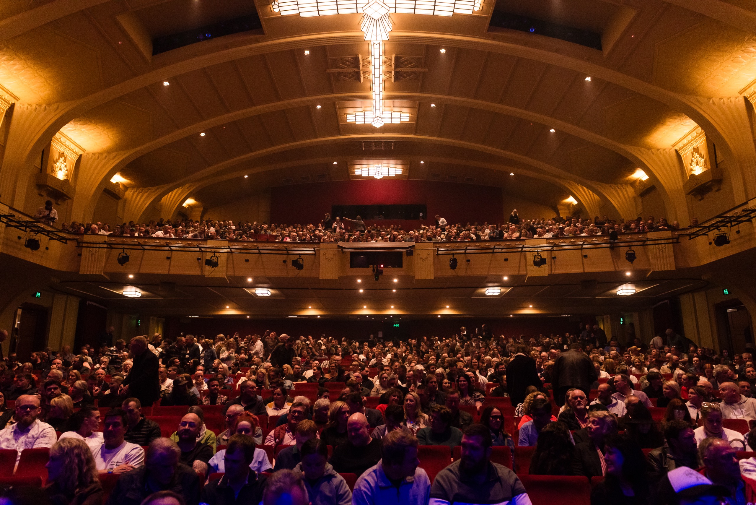 Jim Jefferies performs to a full house at The Empire, Toowoomba.