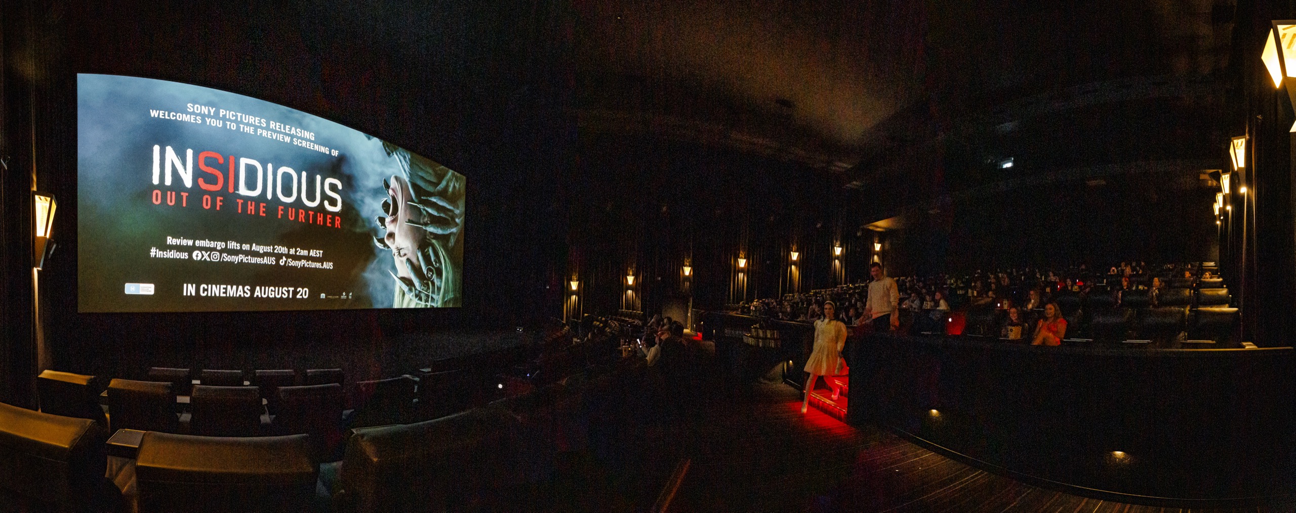 Reading Cinemas Newmarket welcomes Sony Pictures Releasing's Brisbane preview audience.