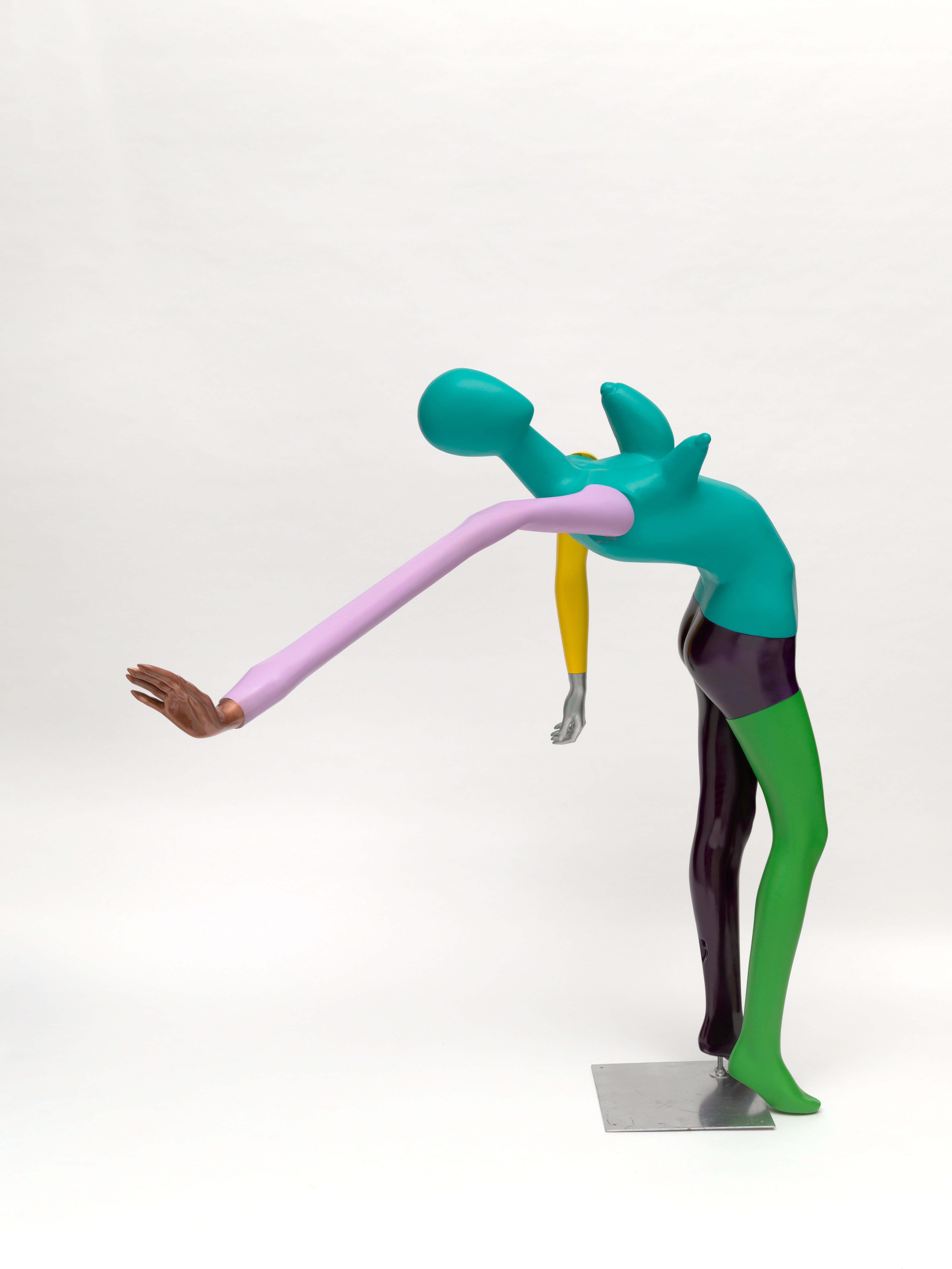 The Vertigoats (2021), detail. Image courtesy QAGOMA.