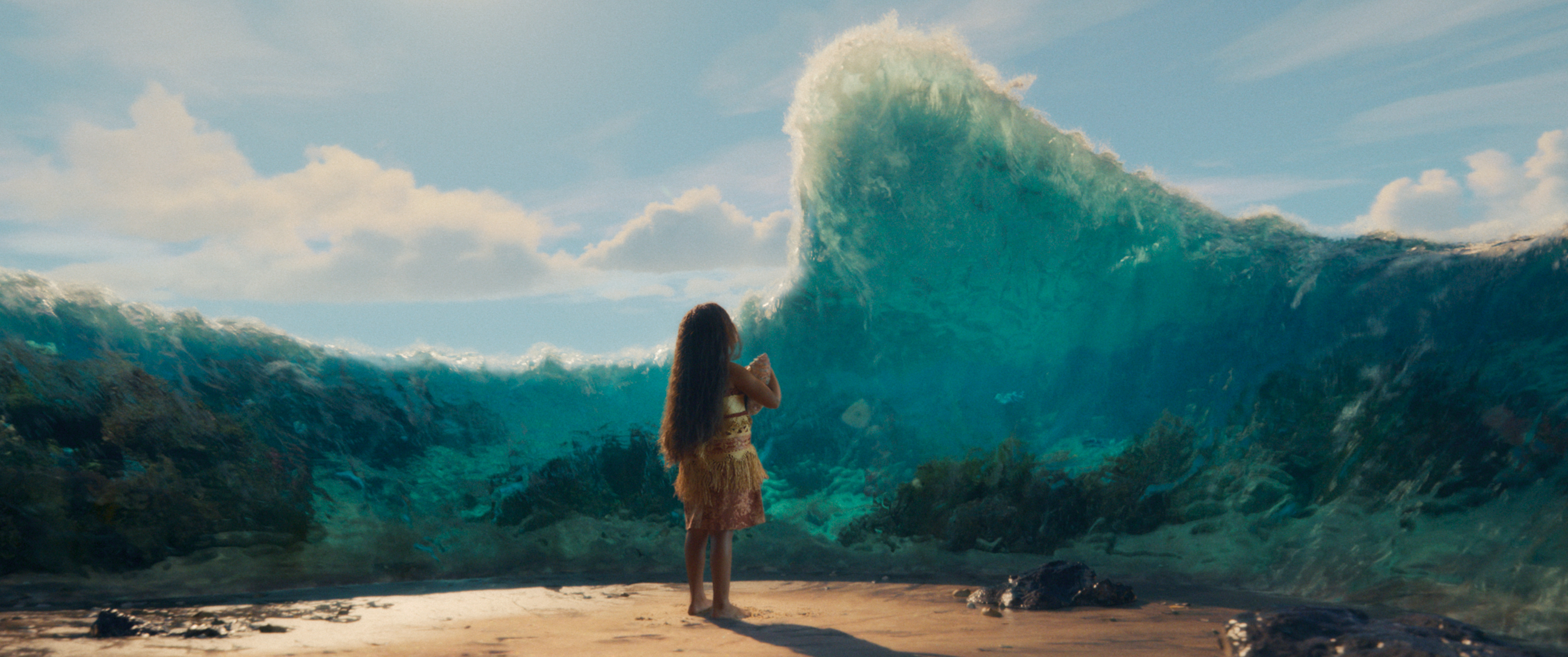 Three Voices, One Song — Disney's Moana Remake Has Its First Musical Moment